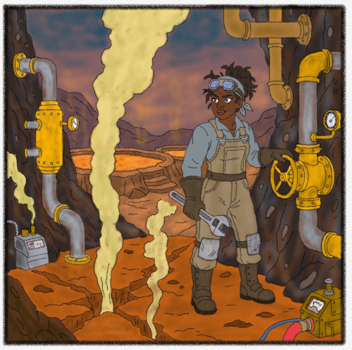 Sera Voss, Thermal Engineer at Cinderwell