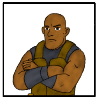Barl Dorn – Enforcer and Shield of the Whisperjack